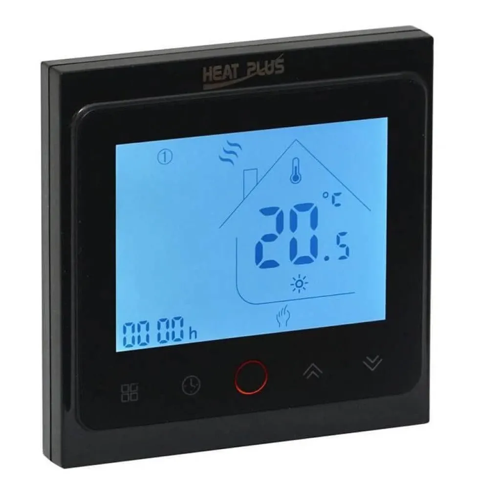 Терморегулятор Heat Plus BHT-002B WI-FI сенсорный 16А черный (BHT002BWF)- Фото 4